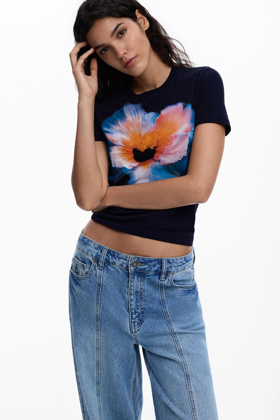 T-shirt ibisco - DESIGUAL
