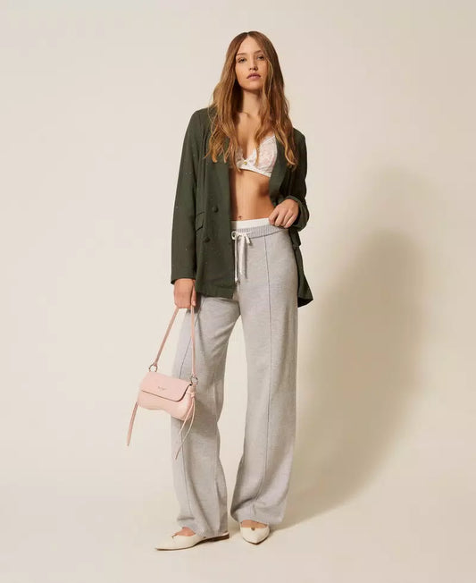 Pantaloni in maglia con coulisse - TWINSET