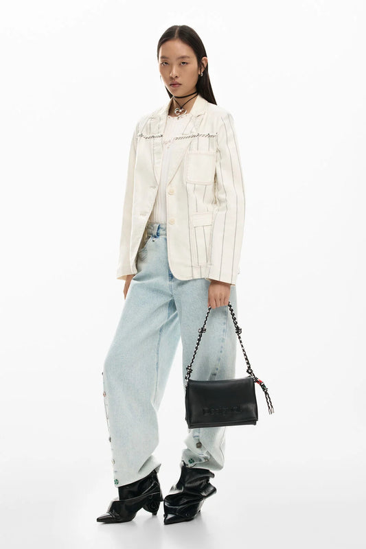 Borsa media con logo - DESIGUAL