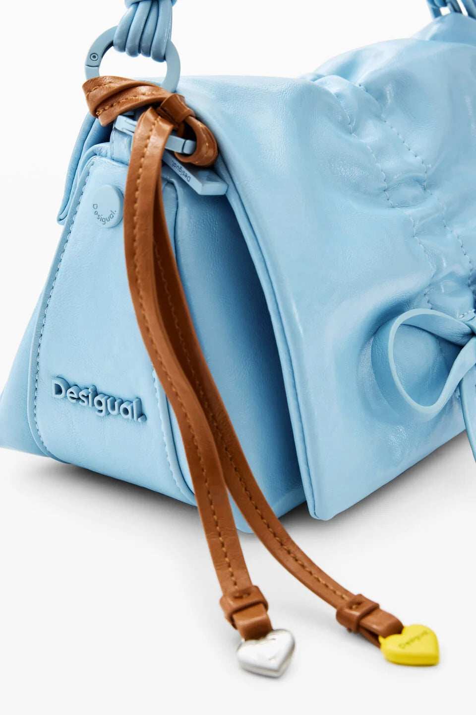 Borsa piccola brillante con fiocco - DESIGUAL