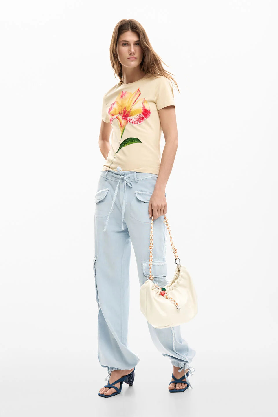 T-shirt ibisco - DESIGUAL