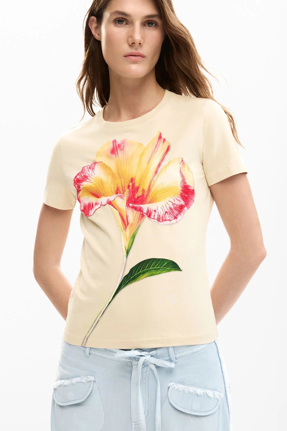 T-shirt ibisco - DESIGUAL