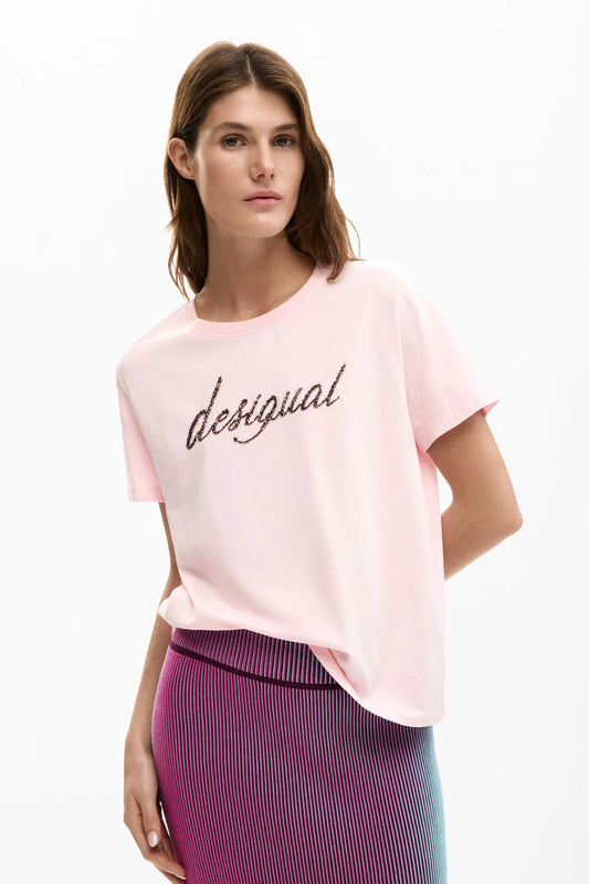 T-SHIRT logo - DESIGUAL