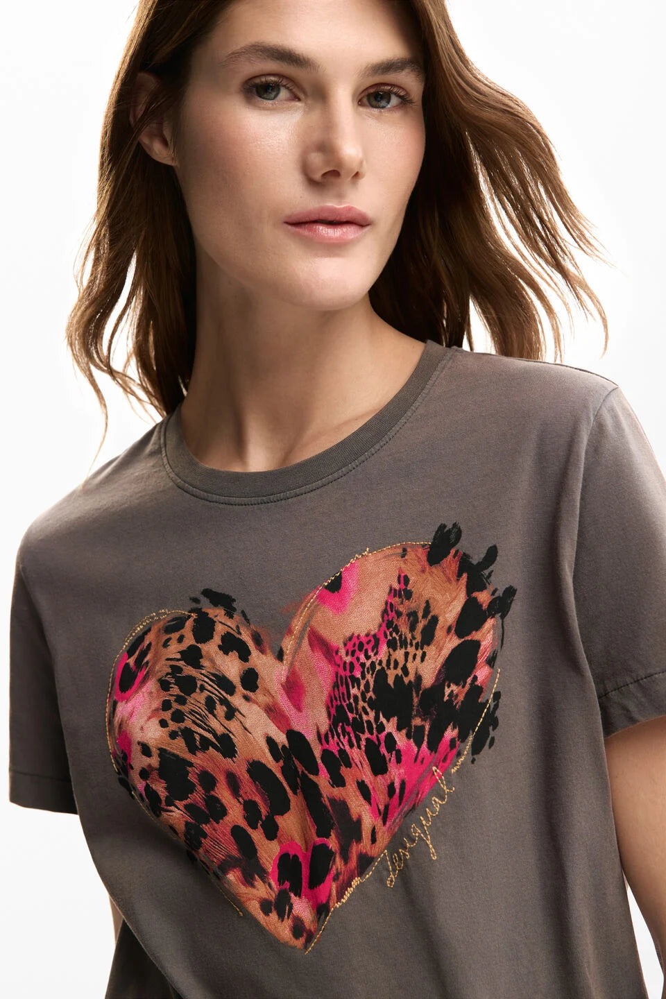 T-SHIRT cuore - DESIGUAL