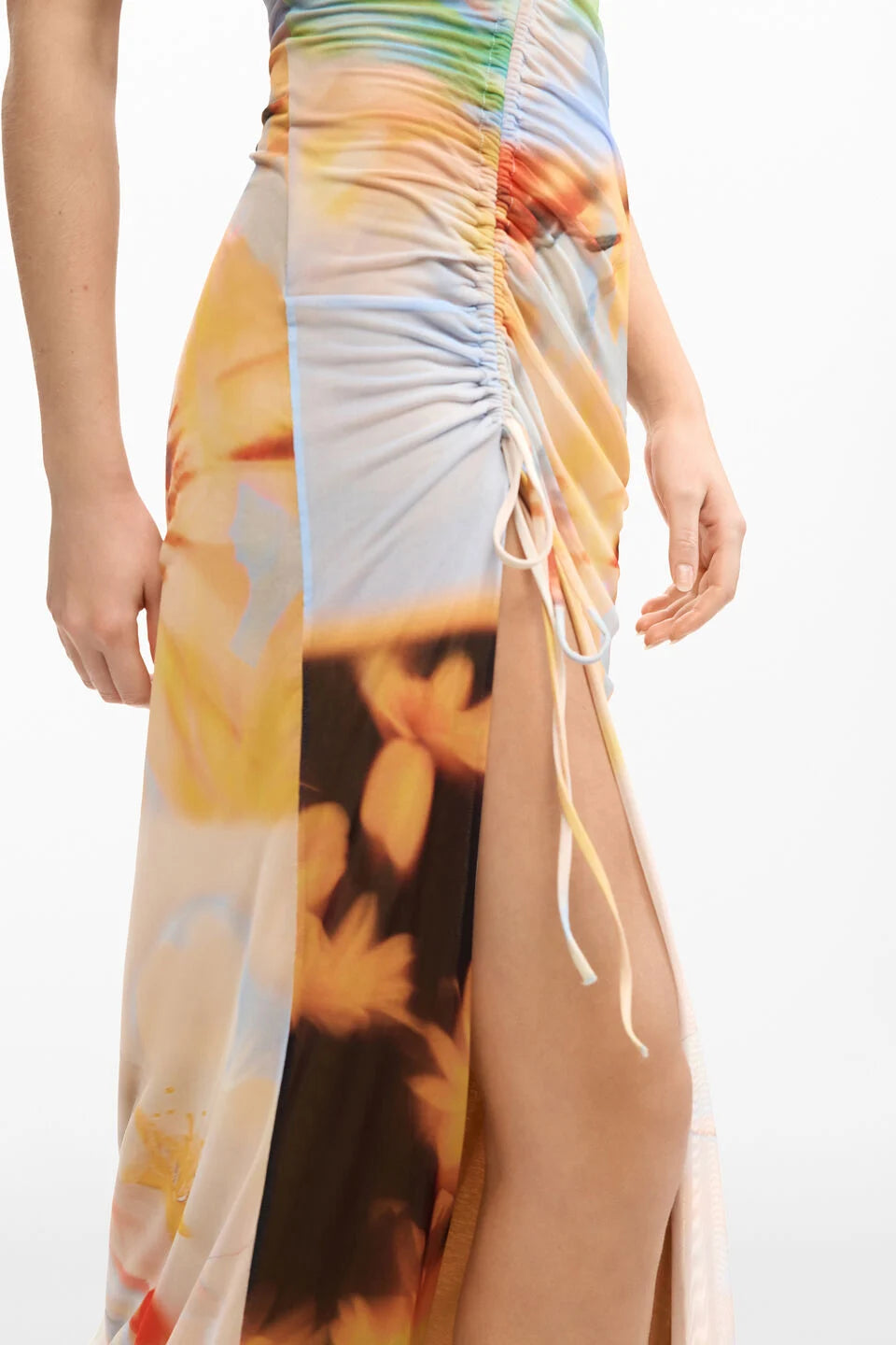 Abito lungo drappeggiato - DESIGUAL