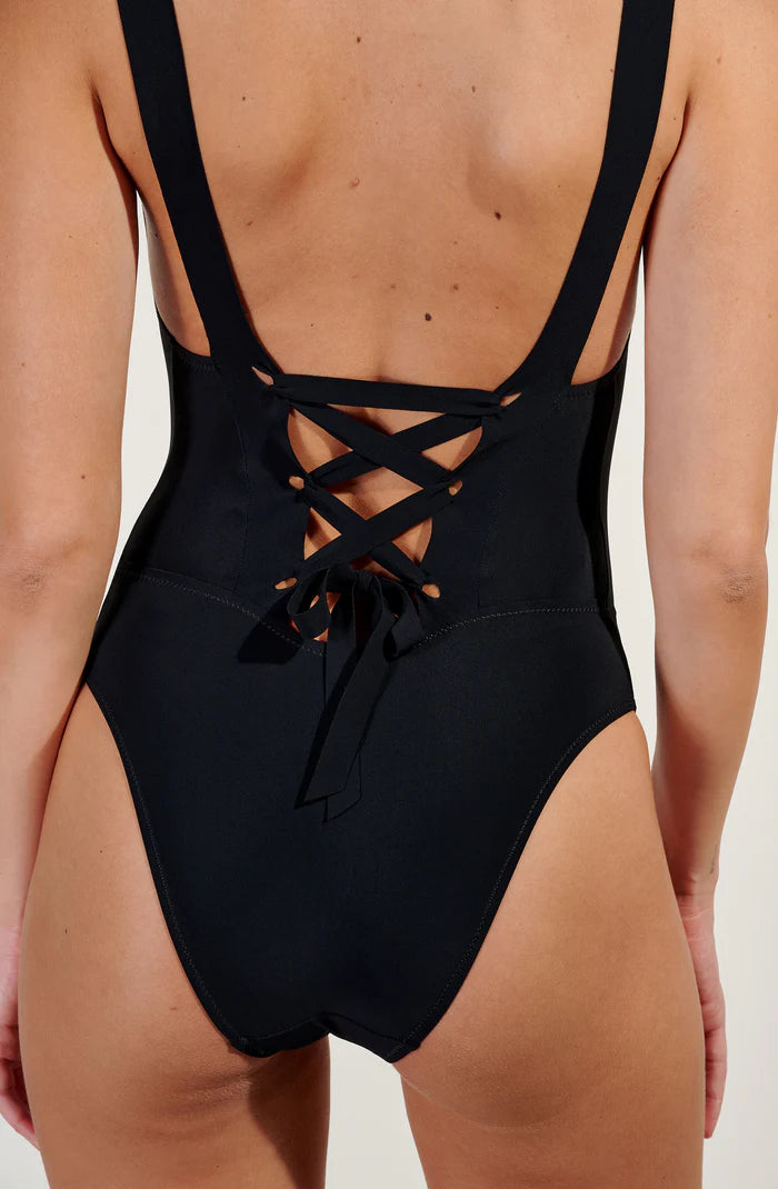 Costume Intero IVY  scollo nero - PAIN DE SUCRE