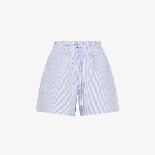 Shorts in misto cotone a righe - SUN68
