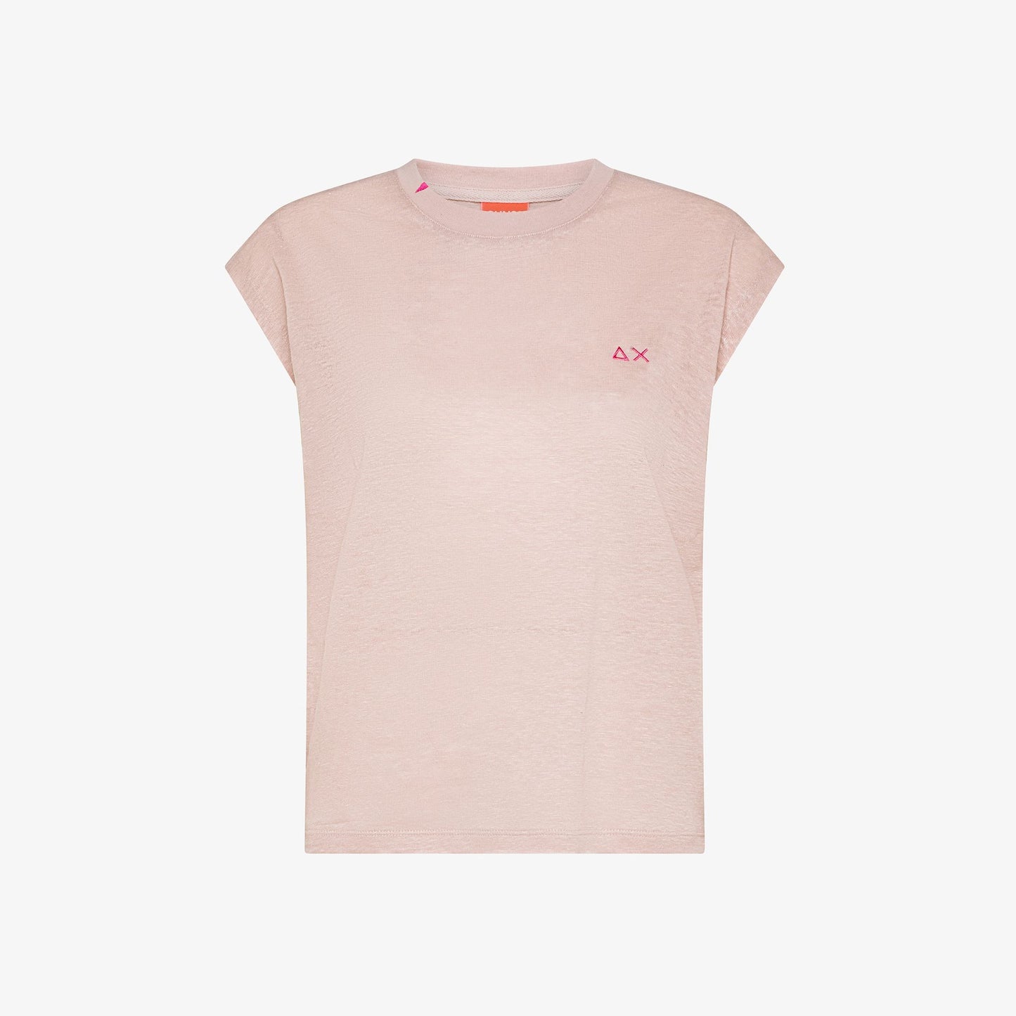 T-shirt in jersey di lino - SUN 68